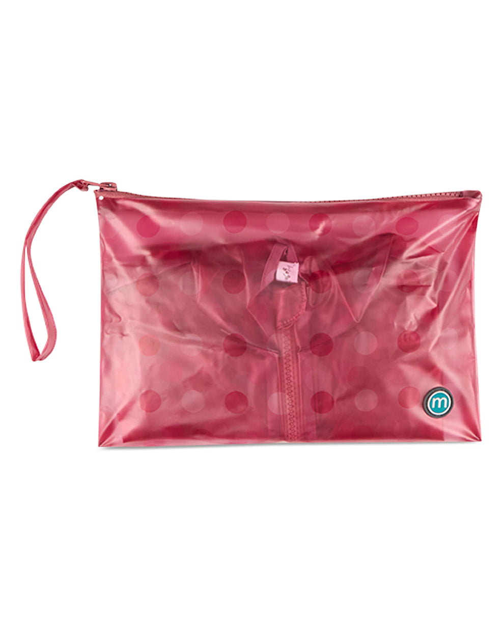 Memoi Polka Dot Kids Raincoat - MKA-1051