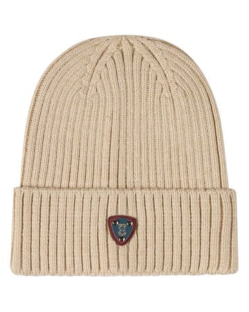 Memoi Teddy Crest Cuffed Beanie - MKA-118