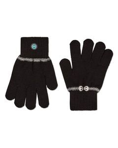 Memoi Kids Knit in Bow Gloves - Mka-304
