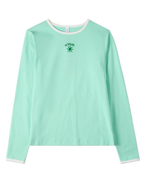 Memoi Le Soleil Long Sleeve T-Shirt - MKC-110