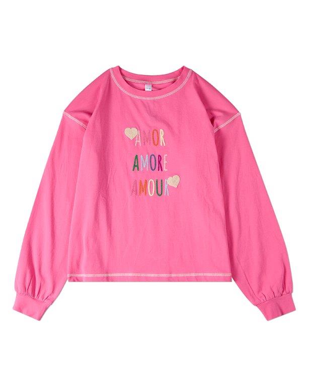 Memoi Amour Long Sleeve T-Shirt - MKC-120