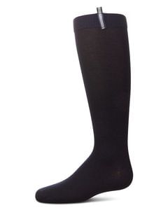 Girls' Reflective Tab Knee High Socks