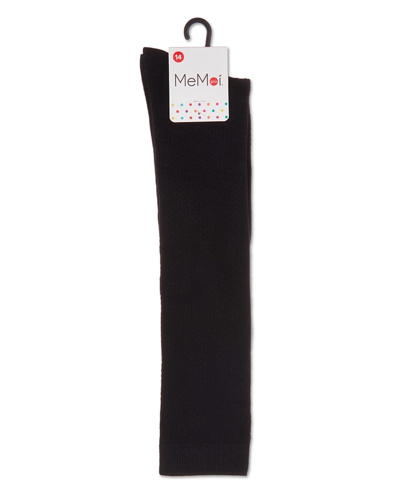 Memoi Girls Pointelle Dot Knee High Socks