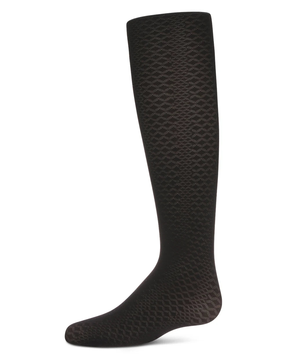 Memoi Girls Diamond Semi-Opaque Tights - Mkf-4067