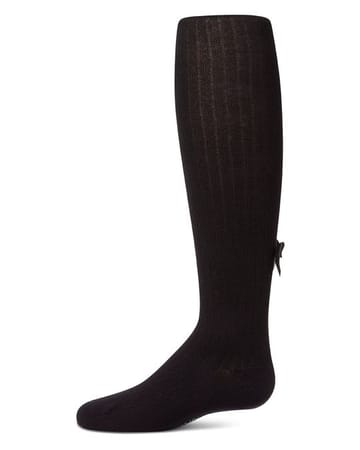 Memoi Petite Bow Cotton Tights - MKF-4133