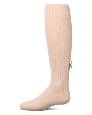 Memoi Petite Bow Cotton Tights - MKF-4133