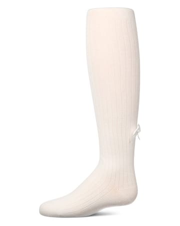 Memoi Petite Bow Cotton Tights - MKF-4133