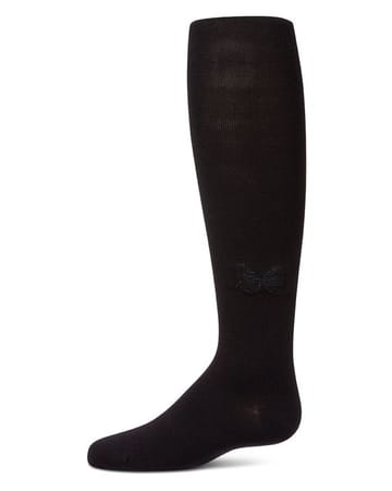 Memoi Luxe Shine Bow Cotton Tights - MKF-4135