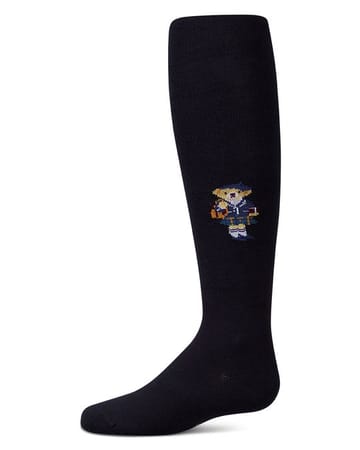 Memoi Preppy Girl Bear Cotton Tights - MKF-4143