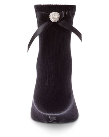 Memoi Blossom Bow Crew - MKF-6119