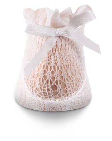 Memoi Crochet Bow Anklet - MKF-6135