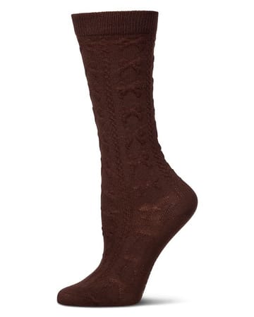Memoi Tonal Bow Knee High - MKF-7254