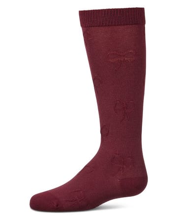 Memoi 3D Bow Knee High - MKF-7259