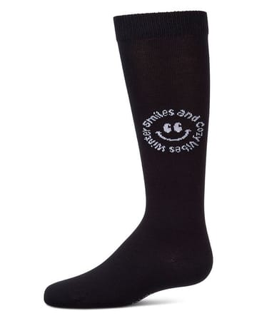 Memoi Winter Smile Cozy Vibes Knee High - MKF-7282