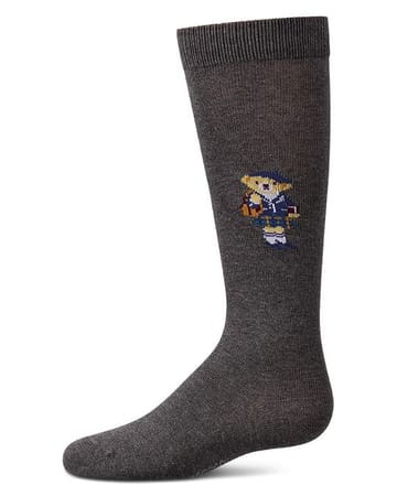 Memoi Preppy Girl Bear Knee High - MKF-7287