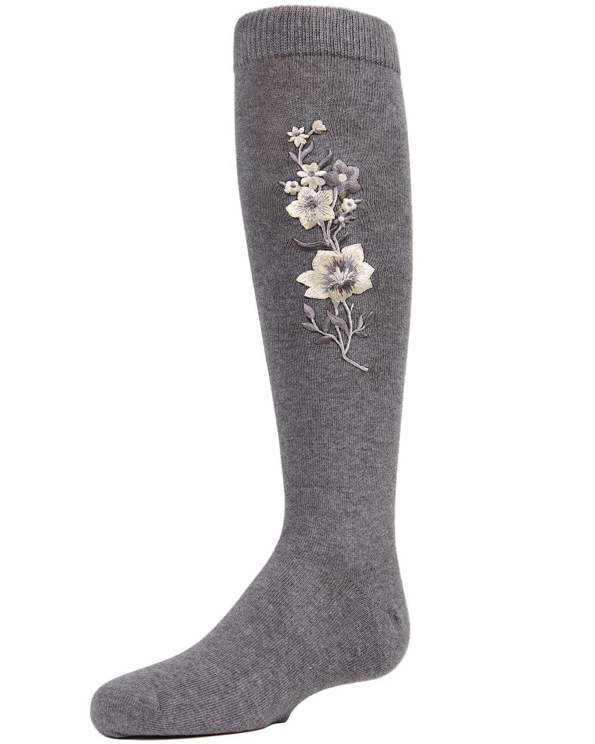 Memoi Luminous Flower Knee High