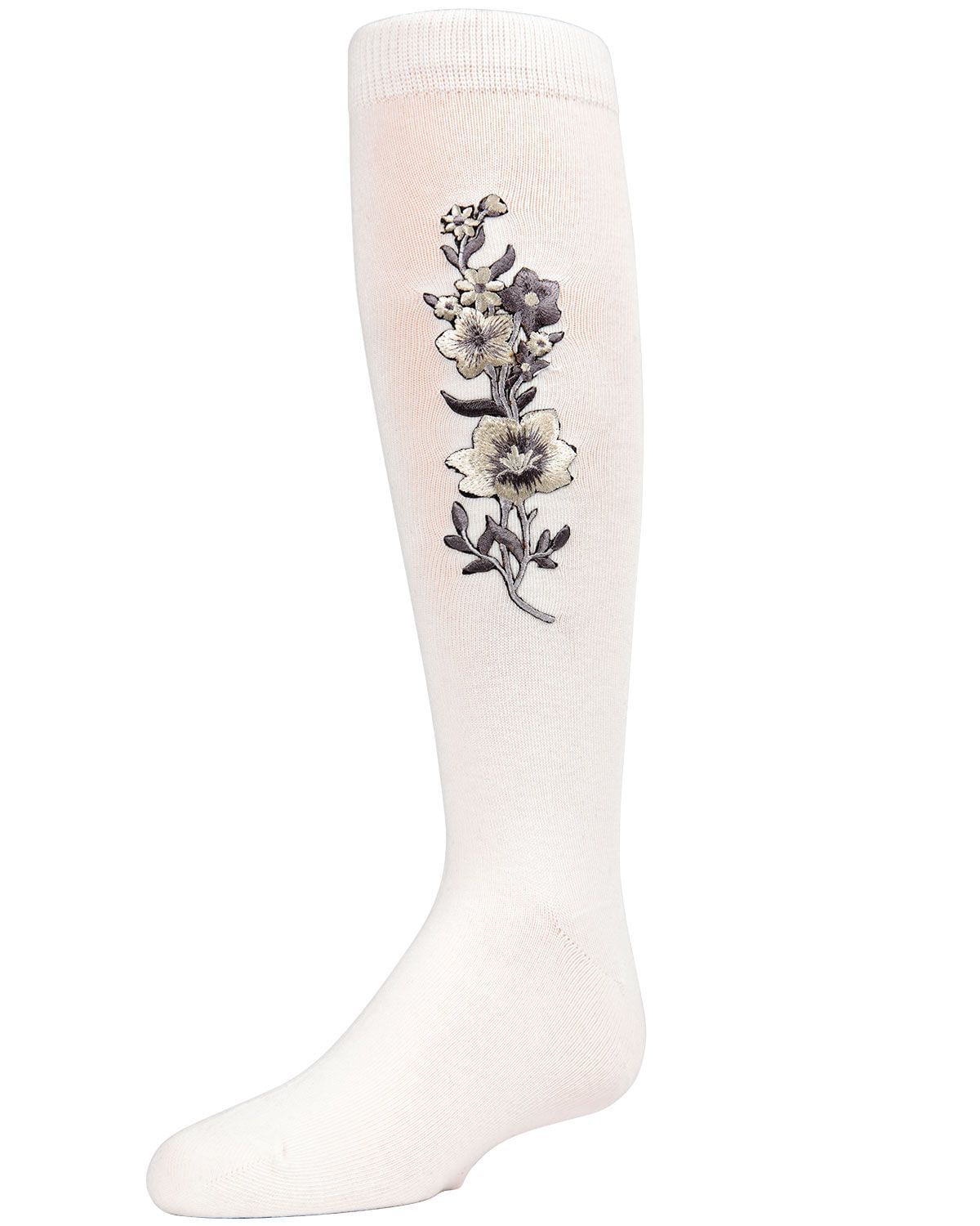 Memoi Luminous Flower Knee High