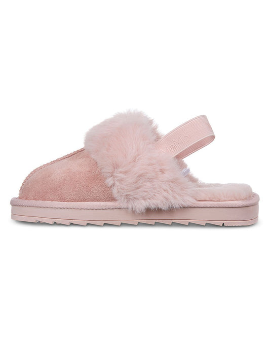 Memoi Kids Fluffy Slide Slingback Slippers - Mks-0010