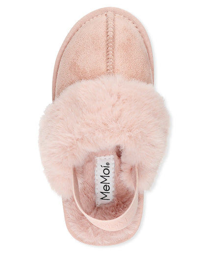 Kids' Fluffy Slide Slingback Slippers