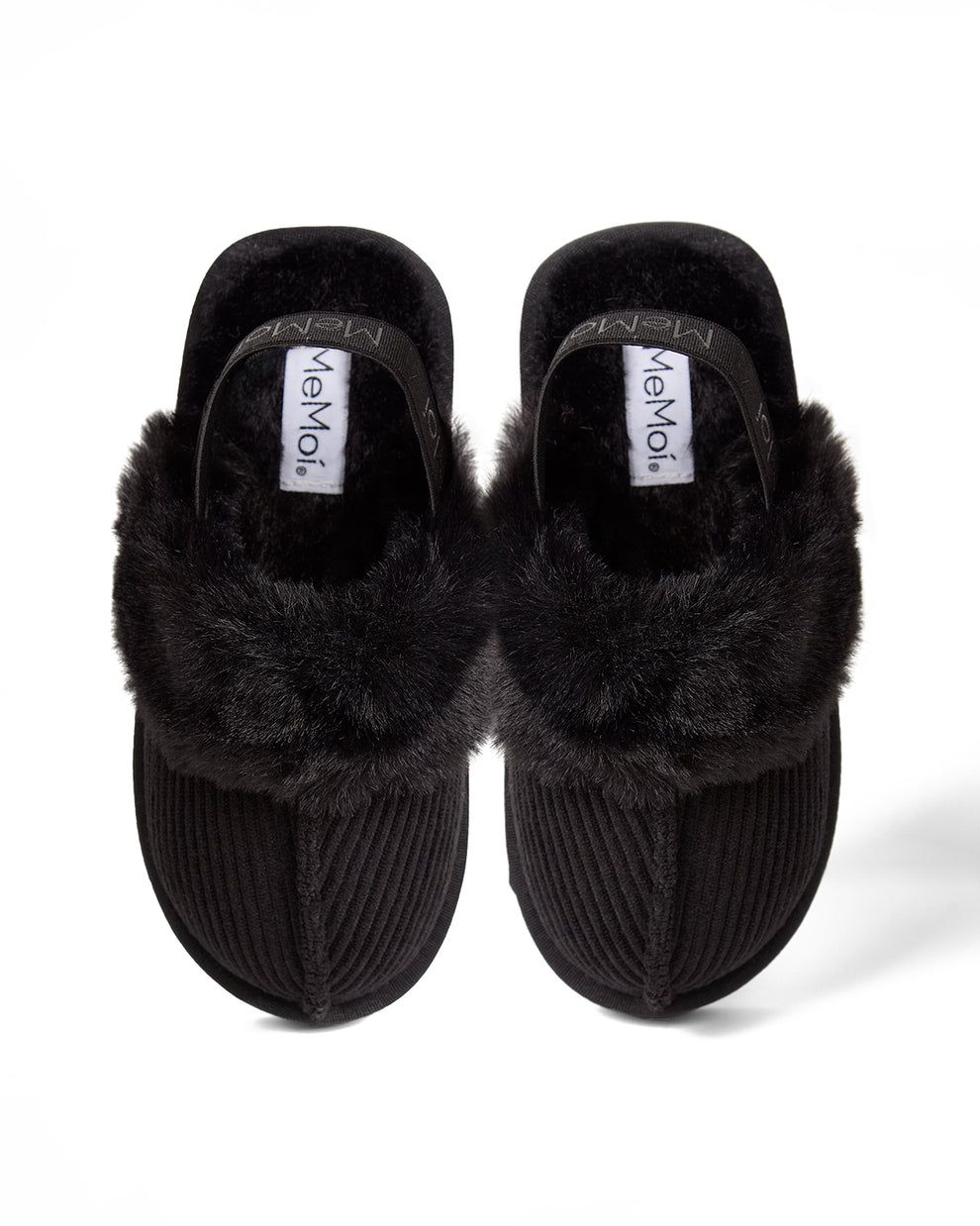 Memoi Corduroy Fluffy Slipper - MKS-0022