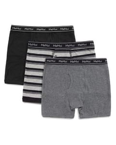 Memoi Boys 3 Pair Pack Boxer Briefs