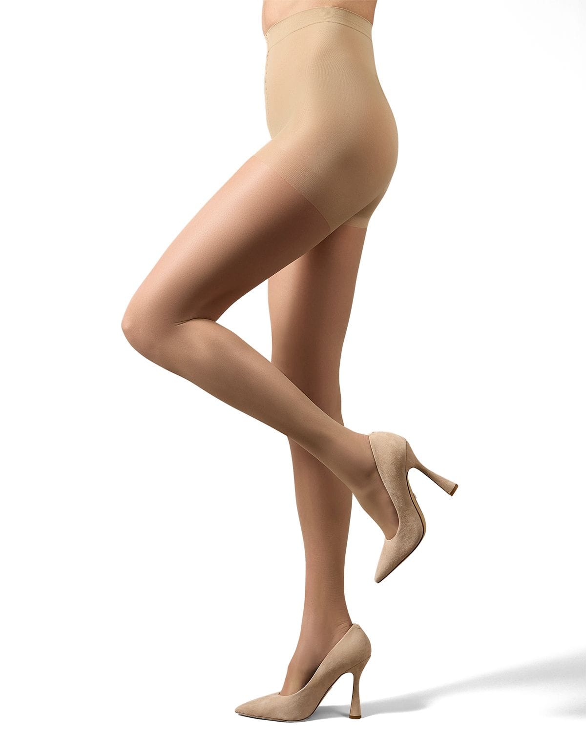 Memoi Womens Crystal Sheer Control Top Pantyhose - Mm-210