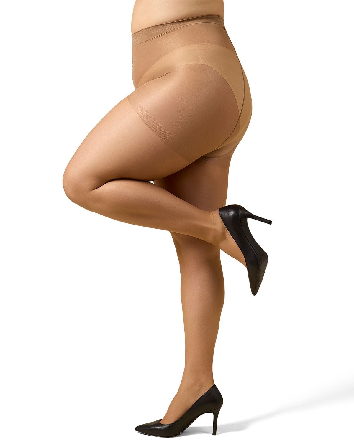 Memoi Womens Crystal Sheer Control Top Pantyhose - Mm-210