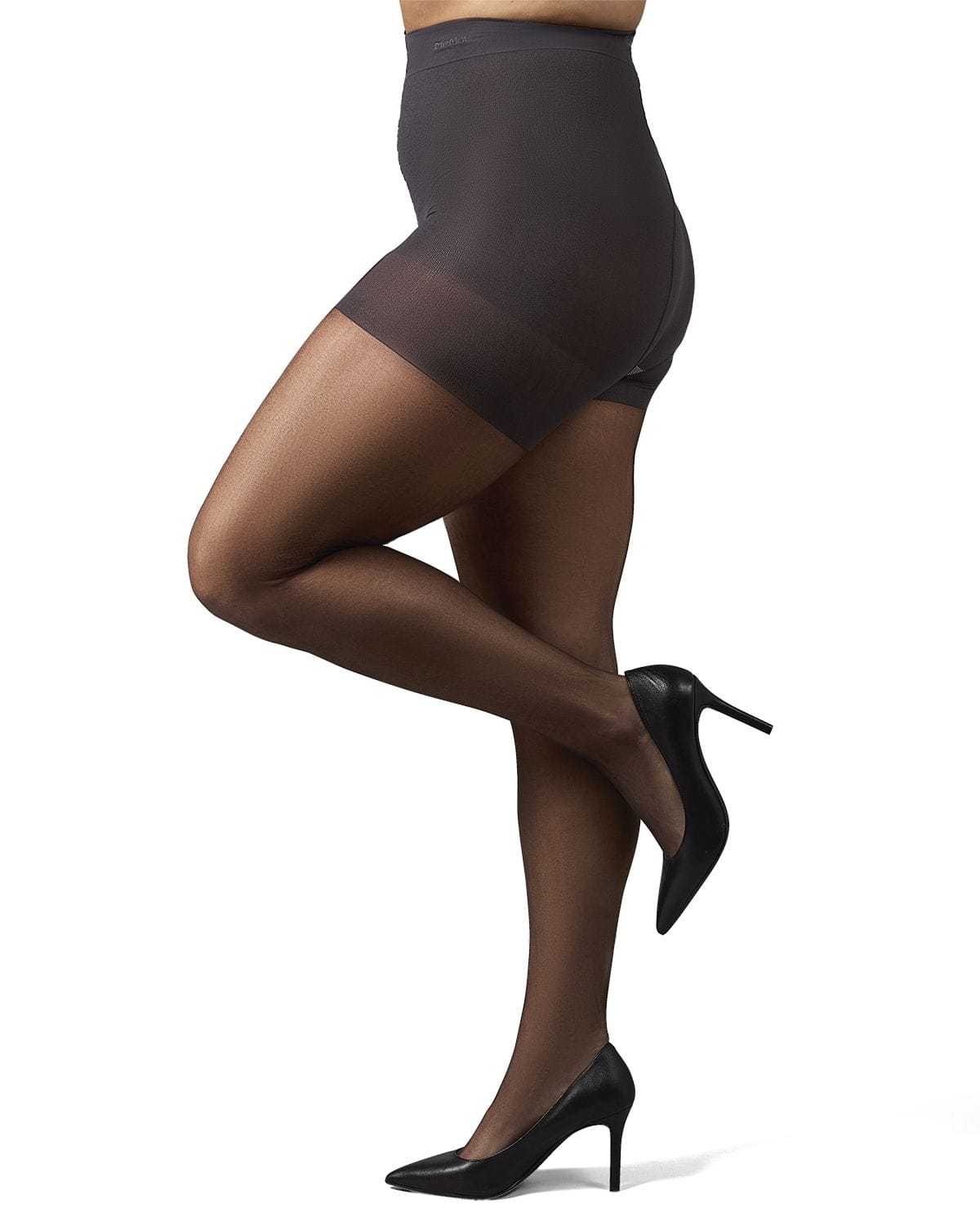 Memoi Plus Size Curvy Ultra Sheer Control Top Pantyhose - Mm-2205