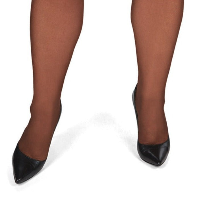 All Day Plus Size Curvy Sheer Control Top Pantyhose