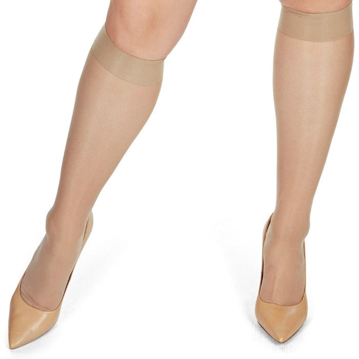 Crystal Sheer Knee High Stockings