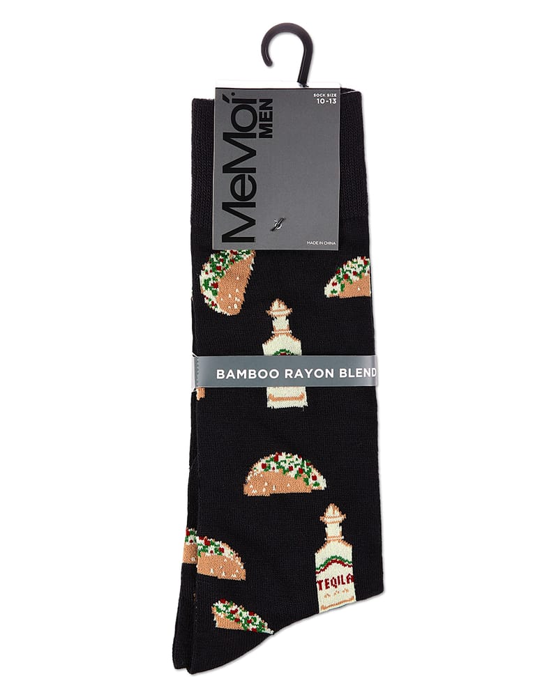 Taco Tuesday Bamboo Blend Novelty Socks