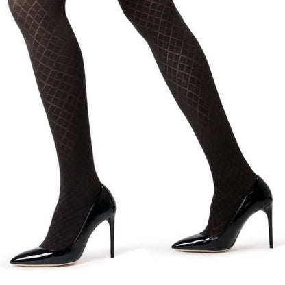 Diamond Argyle Control Top Tights