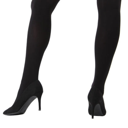 Completely Opaque Control Top Tights