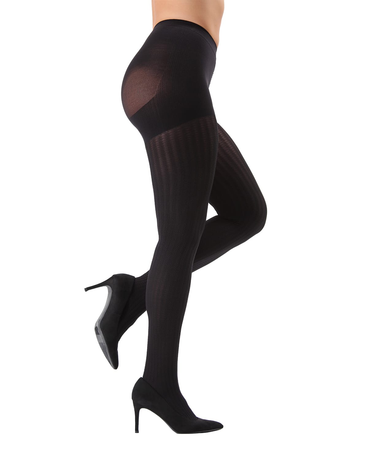 Memoi FirmFit Mini Cable Control Top Shaping Support Tights - Mo-378