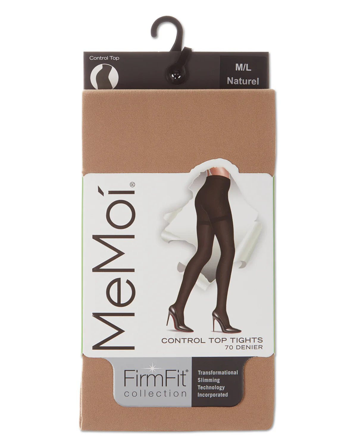 Memoi Womens FirmFit 70 Denier Control Top Tights - Mo-870