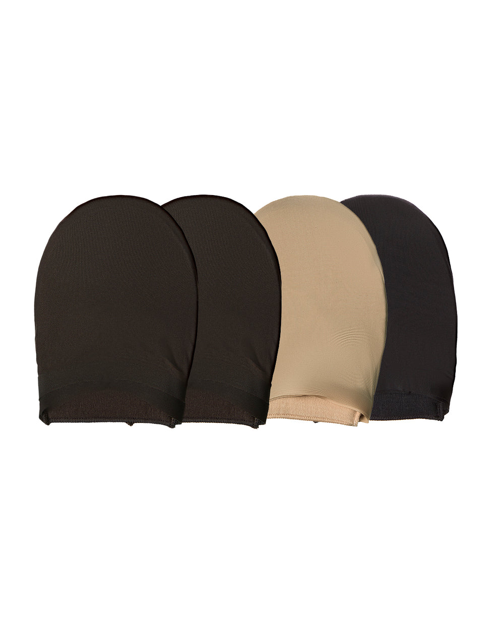 Memoi Fine Edge Cushioned Mule Toe Cover  4 Pr Pack - MP042