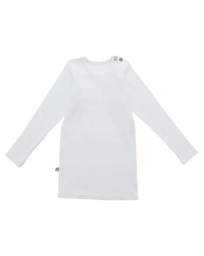 Mini Pops Kids Thin Ribbed L/S - Mp18601t