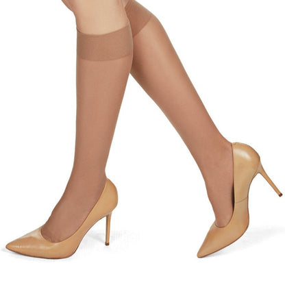 Completely Opaque Knee High Stockings