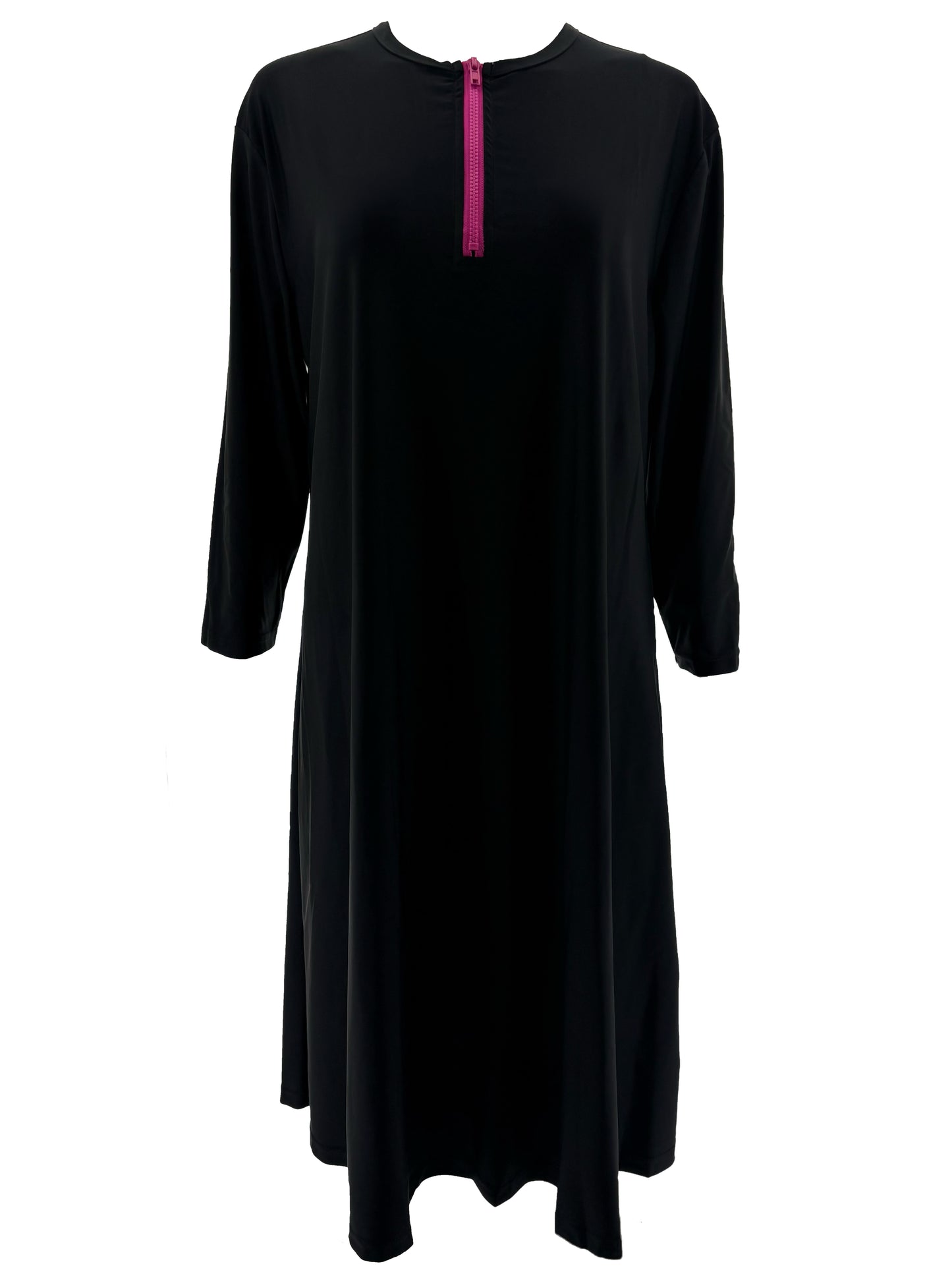 Waterwize Fuchsia Zipper Swim Dress - Bvs-2420