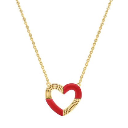 Cameo Patternblock Heart Pendant - P4279