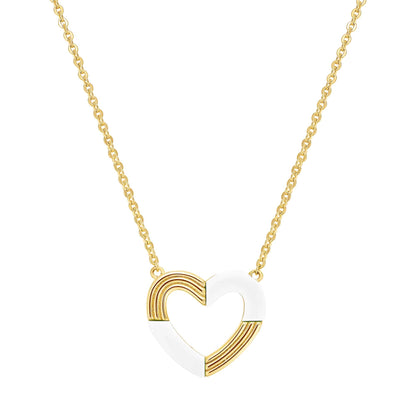 Cameo Patternblock Heart Pendant - P4279