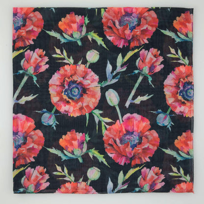 Tal Red Anemone Headscarf - Tal-63-AYR