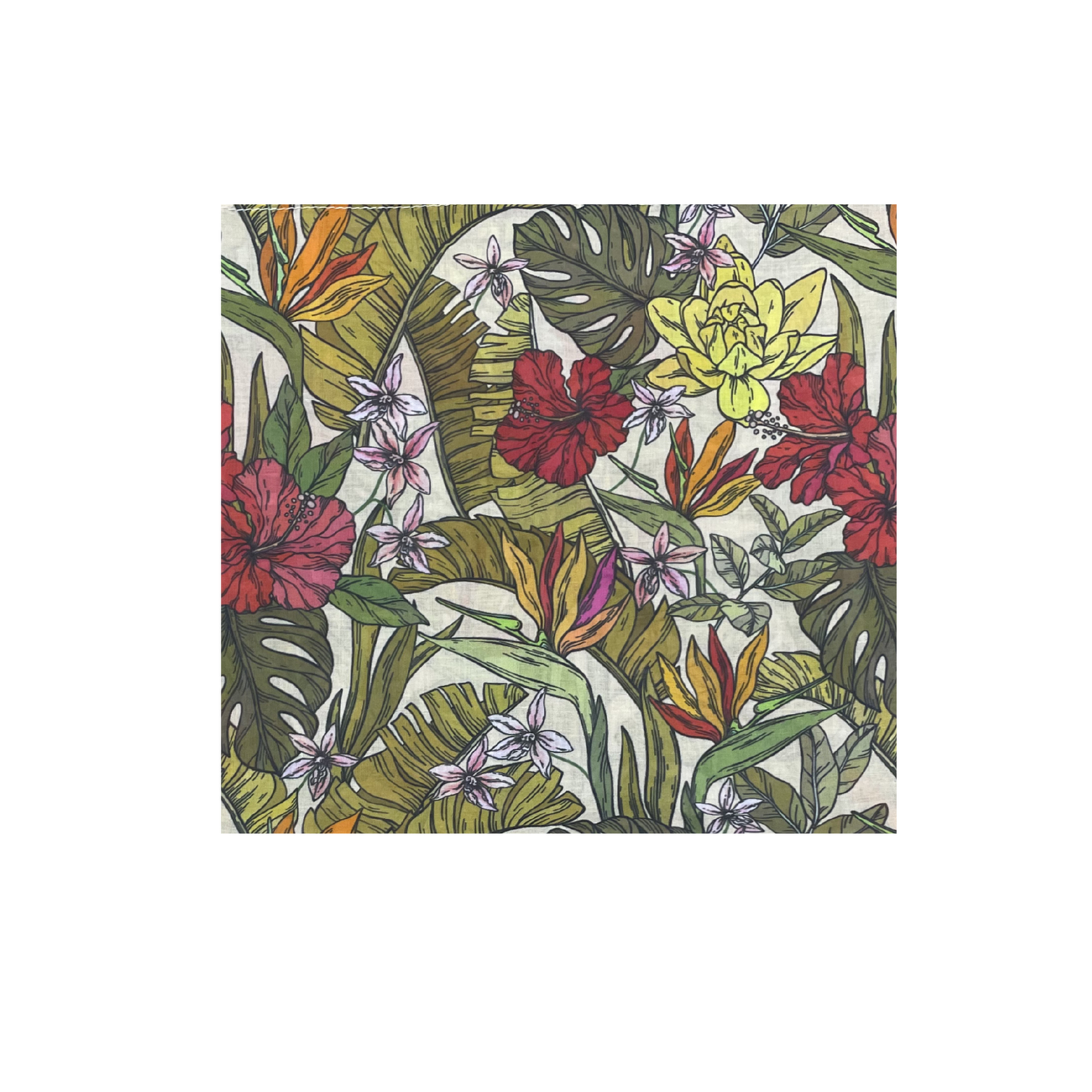 Nicsessories Olive Palm Bandana - Nic-39-SS26