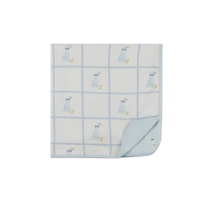 MiniMoi Boys Sitting Goose Blanket - IJT10418