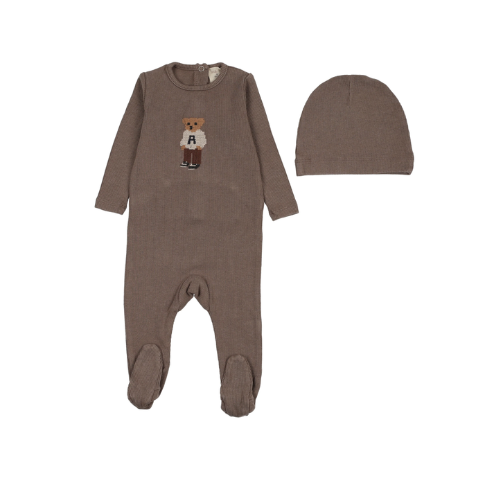 Analogie Bear Footie Set - AF26S326B