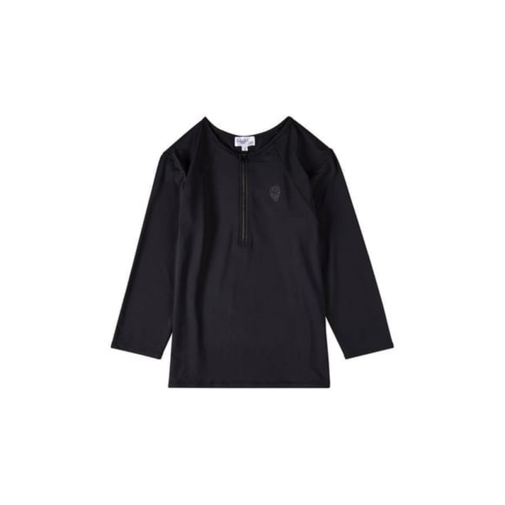 Memoi Half Zip Ladies 3/4 Sleeve Swim Shirt - MXM10404