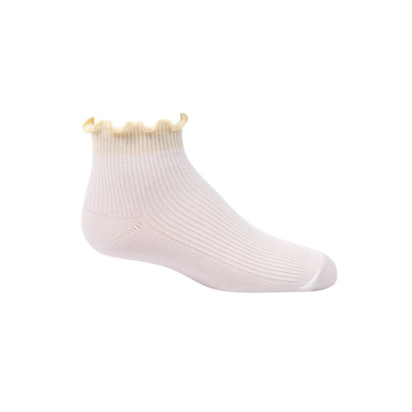 Zubii Colored Scalloped Edge Ankle - 1438-Z