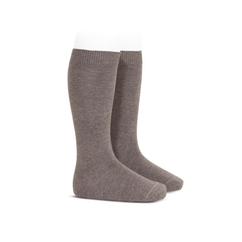 Condor Flat Cotton Knee Socks 356 Trunk - 2019/2