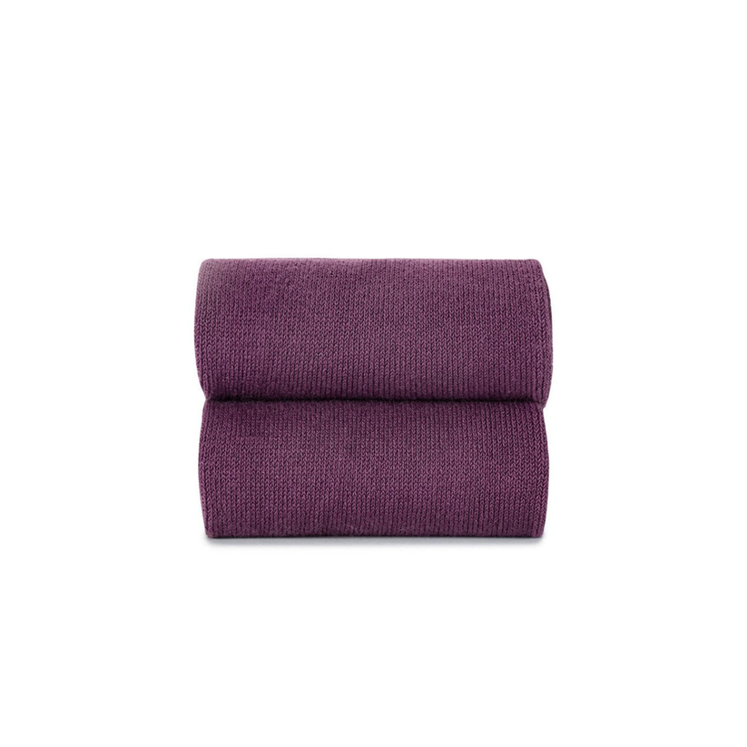 Condor Flat Cotton Knee Socks 197 Eggplant - 2019/2
