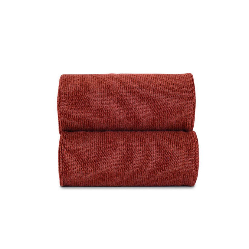 Condor Flat Cotton Crew Socks 599 Marsala - 2019/4